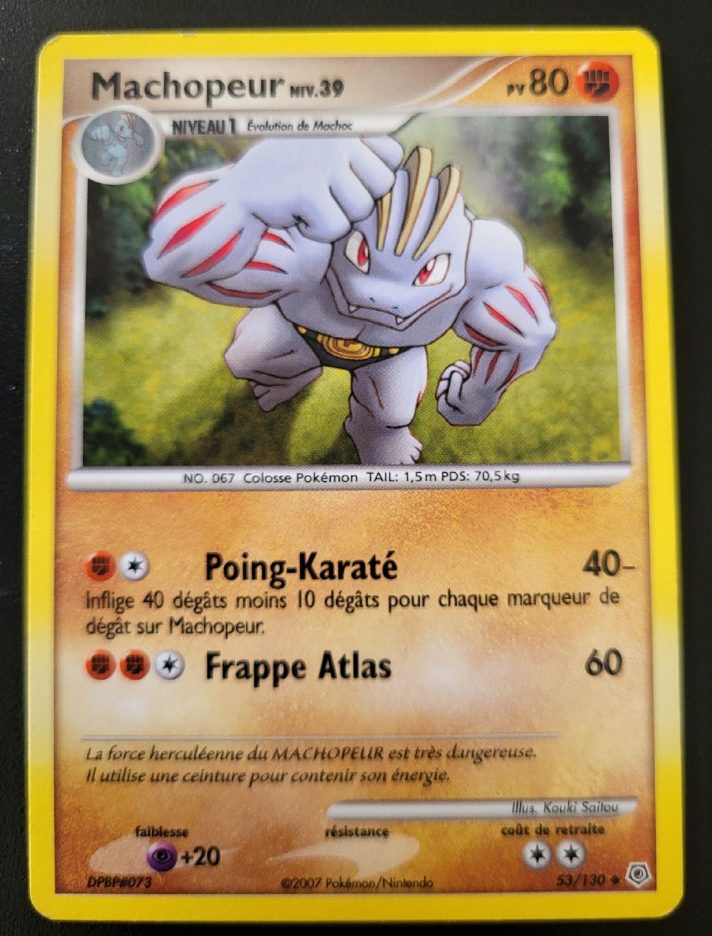 Pokémon Carte collezionabili: Machopeur Diamant et perle FR – Nuovo (secondo la descrizione) da St-Sulpice VD venduto da cel_ysf7