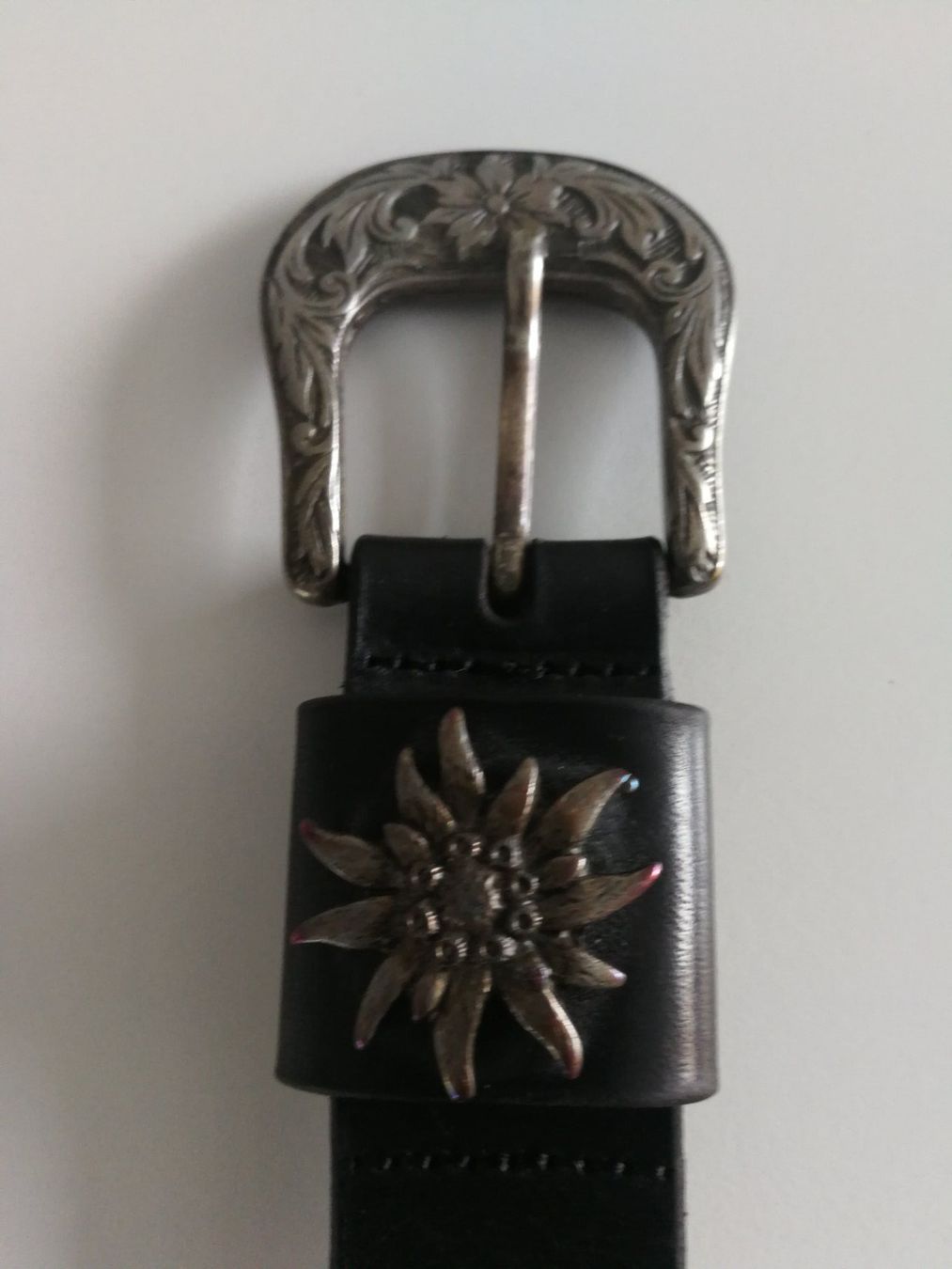 Cinture: Birth Gramm Edelweiss Gürtel, 90 cm – Usato da Davos Platz venduto da Canada1995