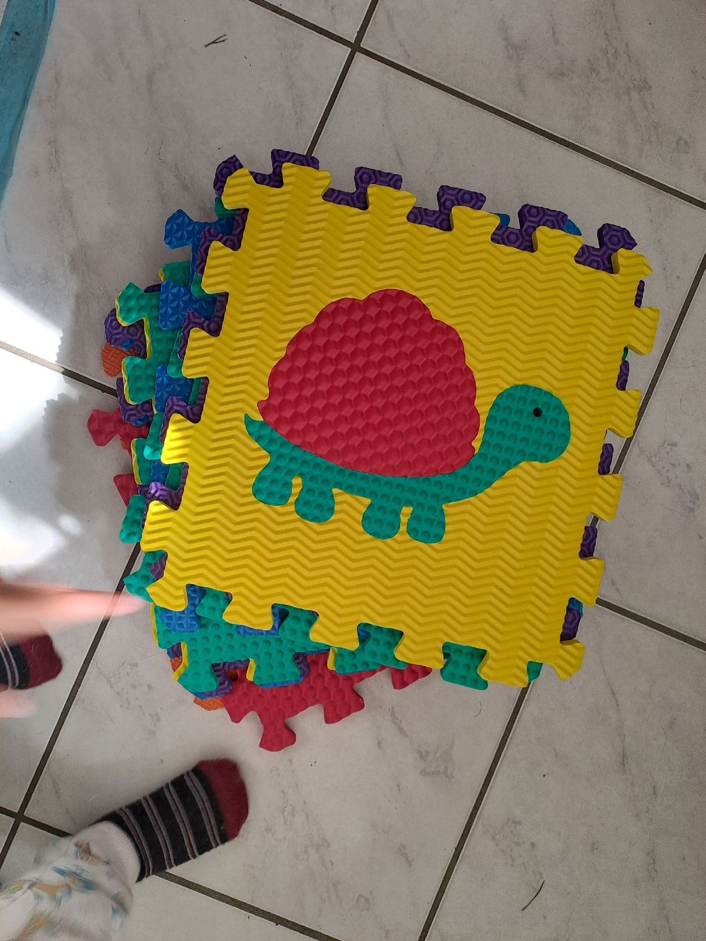 Tappeto da gioco: Puzzlematten Kinder Tiere Set – Usato da Rickenbach LU venduto da bishiida