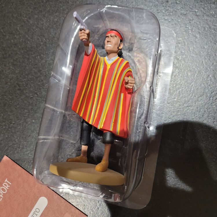 Figurine Tintin – Chiquito N°105 – Collection Officielle – Résine