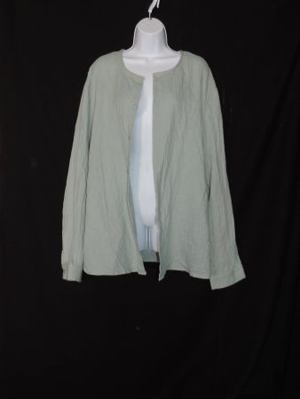 chemise vert gris