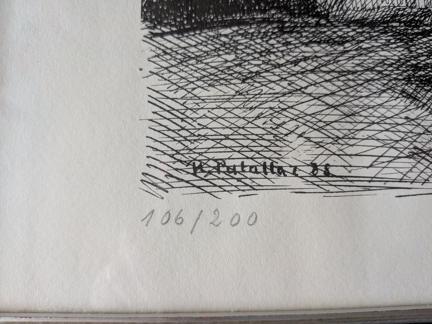 Dipinti: Lithographie Mizette? Putallaz – Usato da Emmen venduto da magelan 1