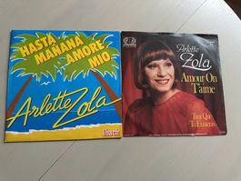 ARLETTE ZOLA tolle Singles SWISS 80's EUROVISION Kult Top