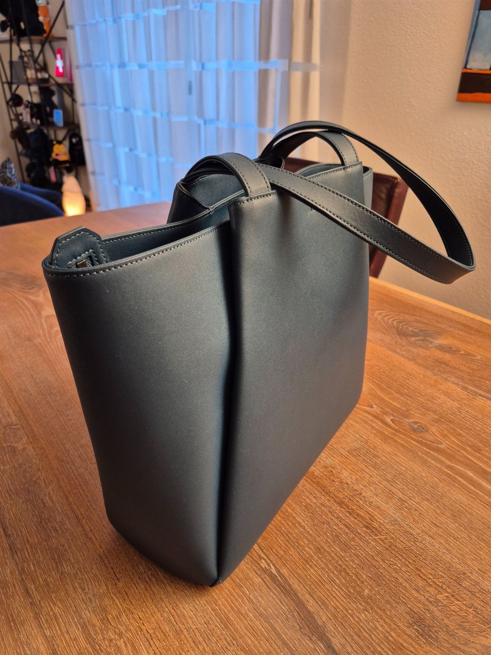 Borse da donna: Tote Work Bag KAAI Pyramid in teal blue – Usato da Herzogenbuchsee venduto da Ro9999