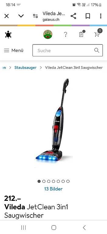 Vileda Aspirapolveri & Accessori: Vileda Jet Clean – Usato da Heimiswil venduto da Pagira13 2