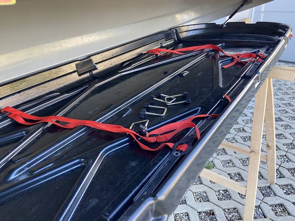 Box da tetto: XXL Dachbox GP 450 Liter Volumen mit oder ohne Dachträger – Usato da Leuzigen venduto da Doppelrad 4