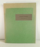 Kunstmappe GIOVANNI GIACOMETTI + Original-Ausstellungsflyer