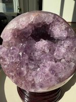 Amethyst Geoden Kugel
