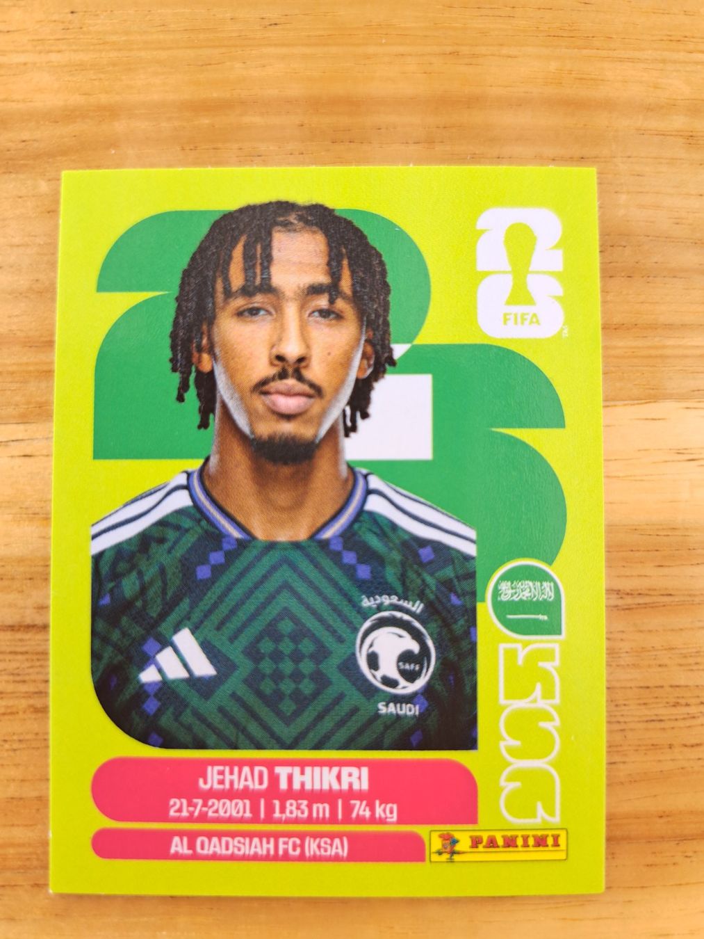Panini Carte collezionabili: Panini FIFA World Cup KSA 6 – Nuovo (secondo la descrizione) da Waldenburg venduto da Sysilu