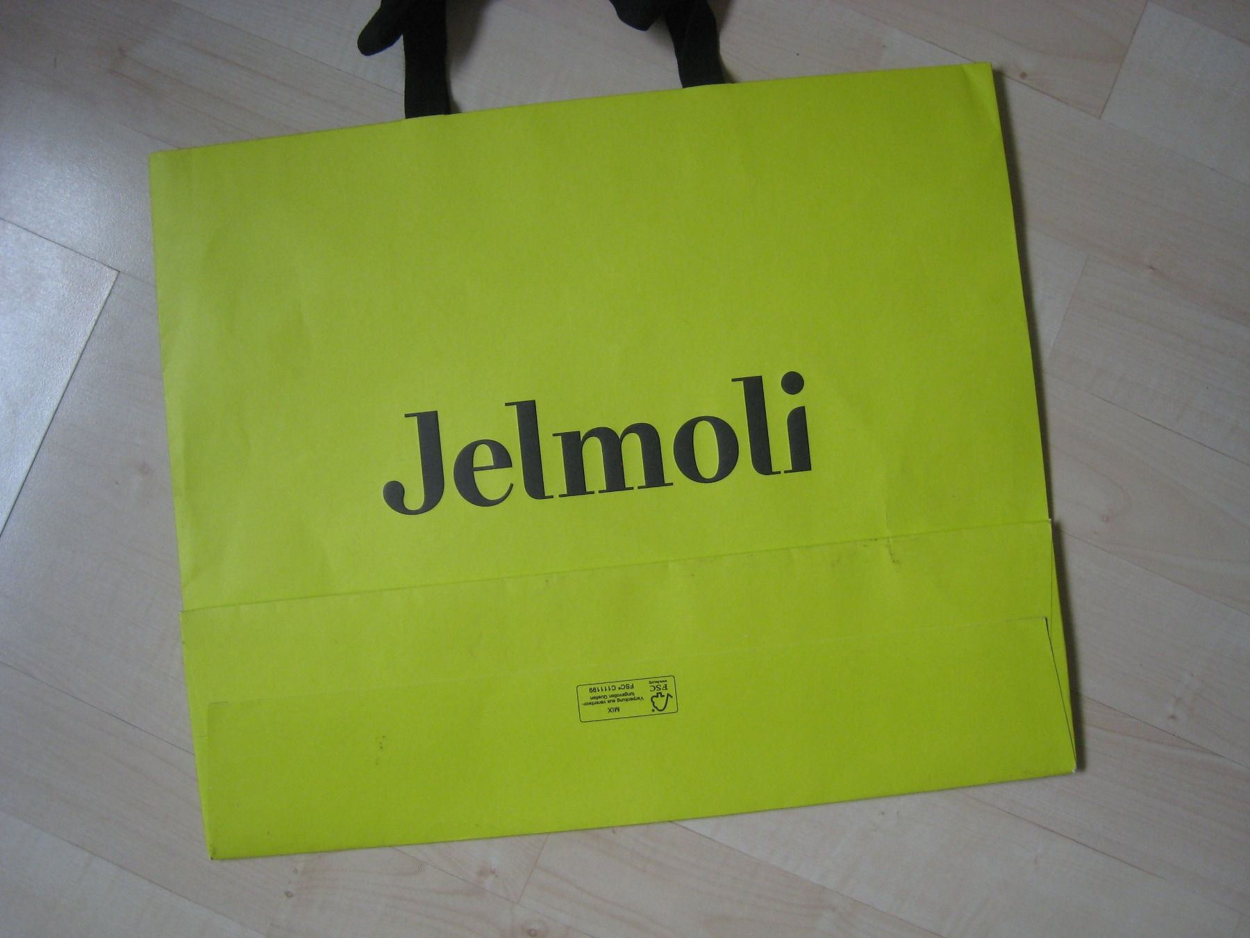 Borse: hellgrüne JELMOLI Papiertasche  Shoppingbag – Usato da Dättlikon venduto da Mamakuga 2