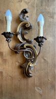 Wandleuchte 2 flammig Barockstil Ornamente