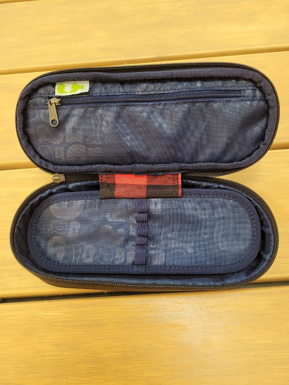 Ergobag Plumiers: Ergobag Federmäppchen Karomuster Rot  – D'occasion à Baar par Sibydub24 1