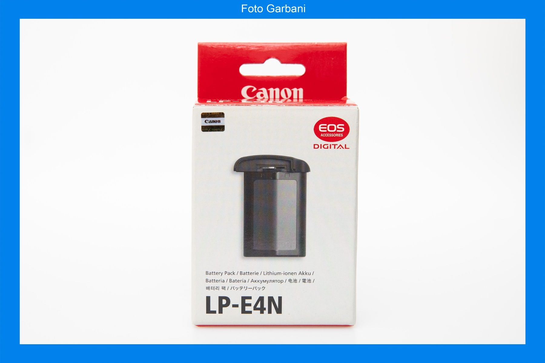 Canon Accus: Canon LP-E4N – D'occasion à Muralto par FotoGarbani
