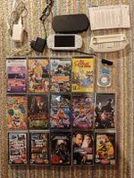 2 PSP mit 26 Games, Kamera und weiteres Zubehör
