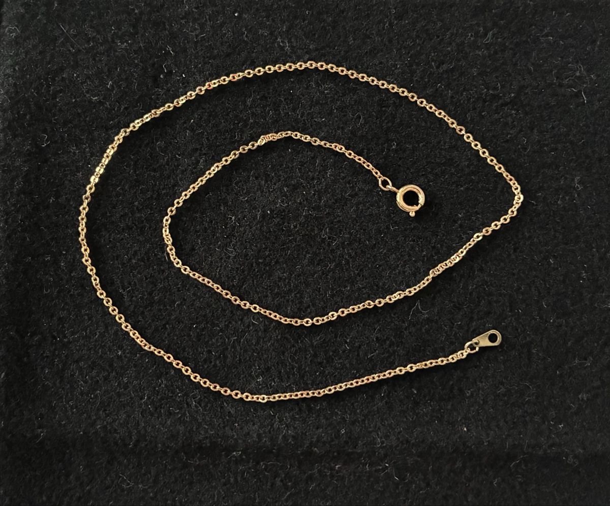 Colliers: Ankerkette Goldton 41 cm – D'occasion à Basel par cat_sq5m