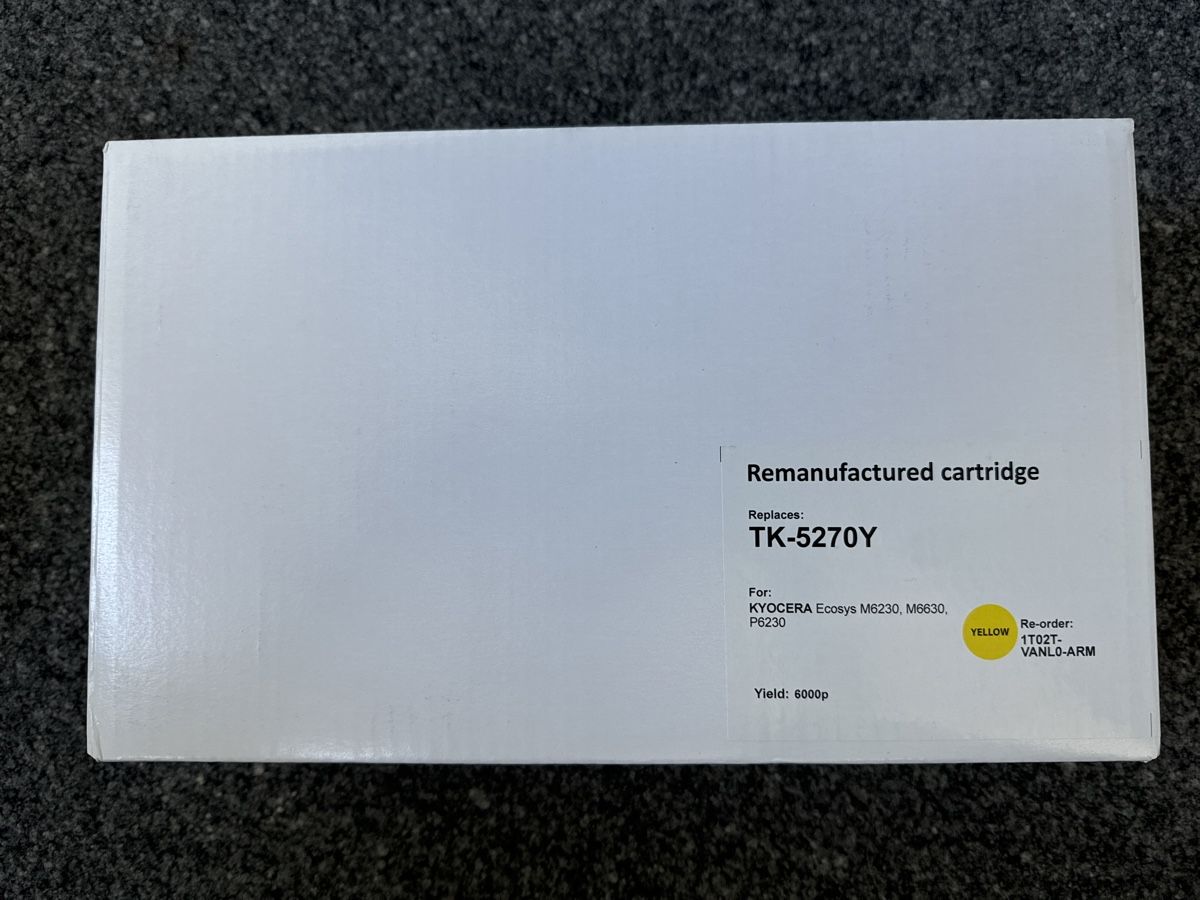 Kyocera Cartucce per stampanti & toner: Toner TK-5270Y – Nuovo e nell'imballaggio originale da Wermatswil venduto da angre