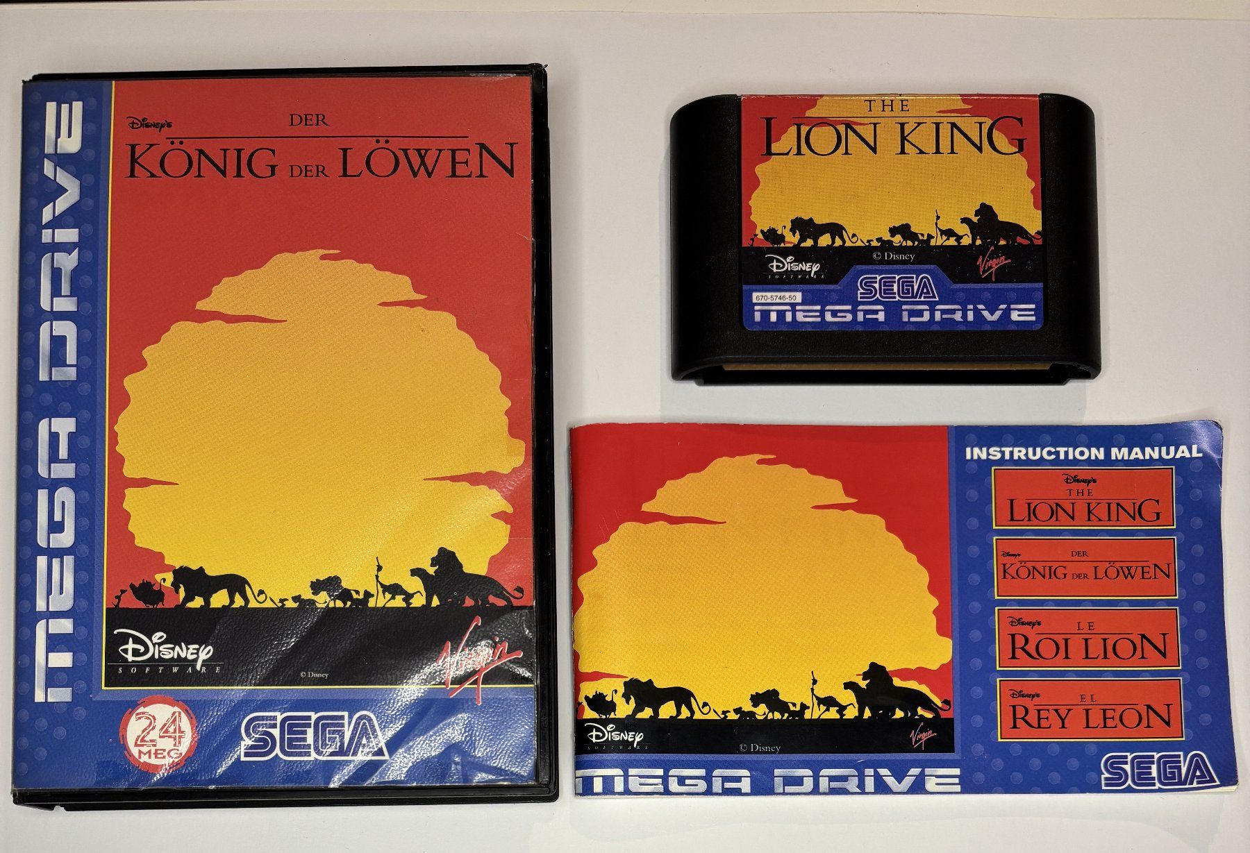 Sega Giochi: MD - König der Löwen – Usato da Allschwil venduto da Bullach
