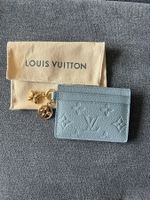 Louis Vuitton LV Charms Kartenetui Olympic Blau Neu Damen