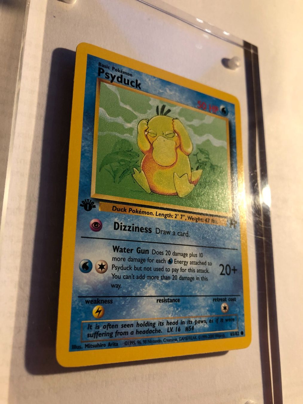 Carte collezionabili: Psyduck 1st Team Rocket - MINT - ab 1.- – Usato da Giubiasco venduto da dan_pr8b 1