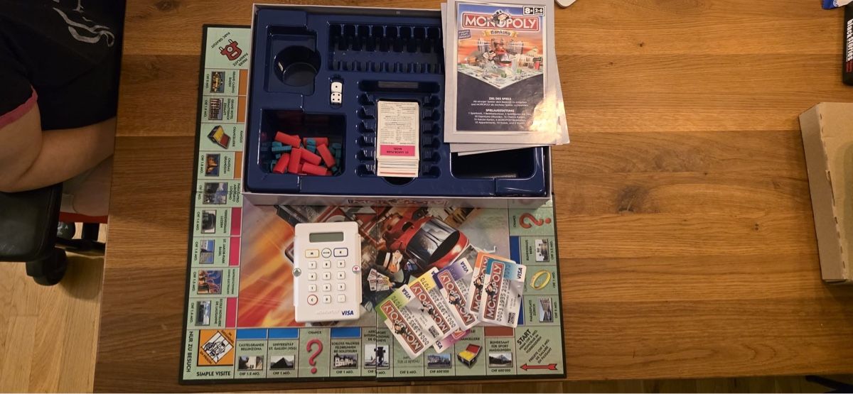 Giochi: Monopoly Banking Schweiz / Swiss Edition  – Nuovo (secondo la descrizione) da Weisslingen venduto da lar_r9qr 1