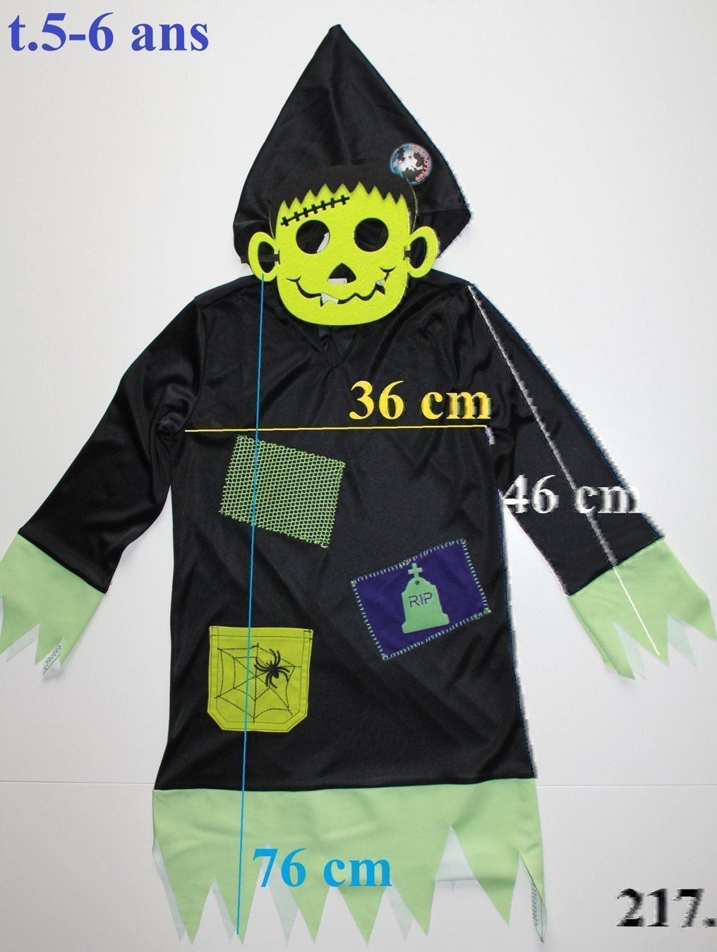 Kostüme: Costume Frankenstein t. 5 - 6 ans – Gebraucht aus Peseux von Gilloss 1