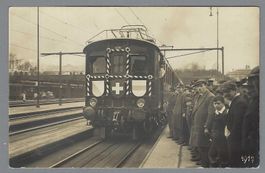 1923, ZÜRICH - ZUG, ELEKTRISCH. DER ERÖFFNUNG AM 23. MÄRZ