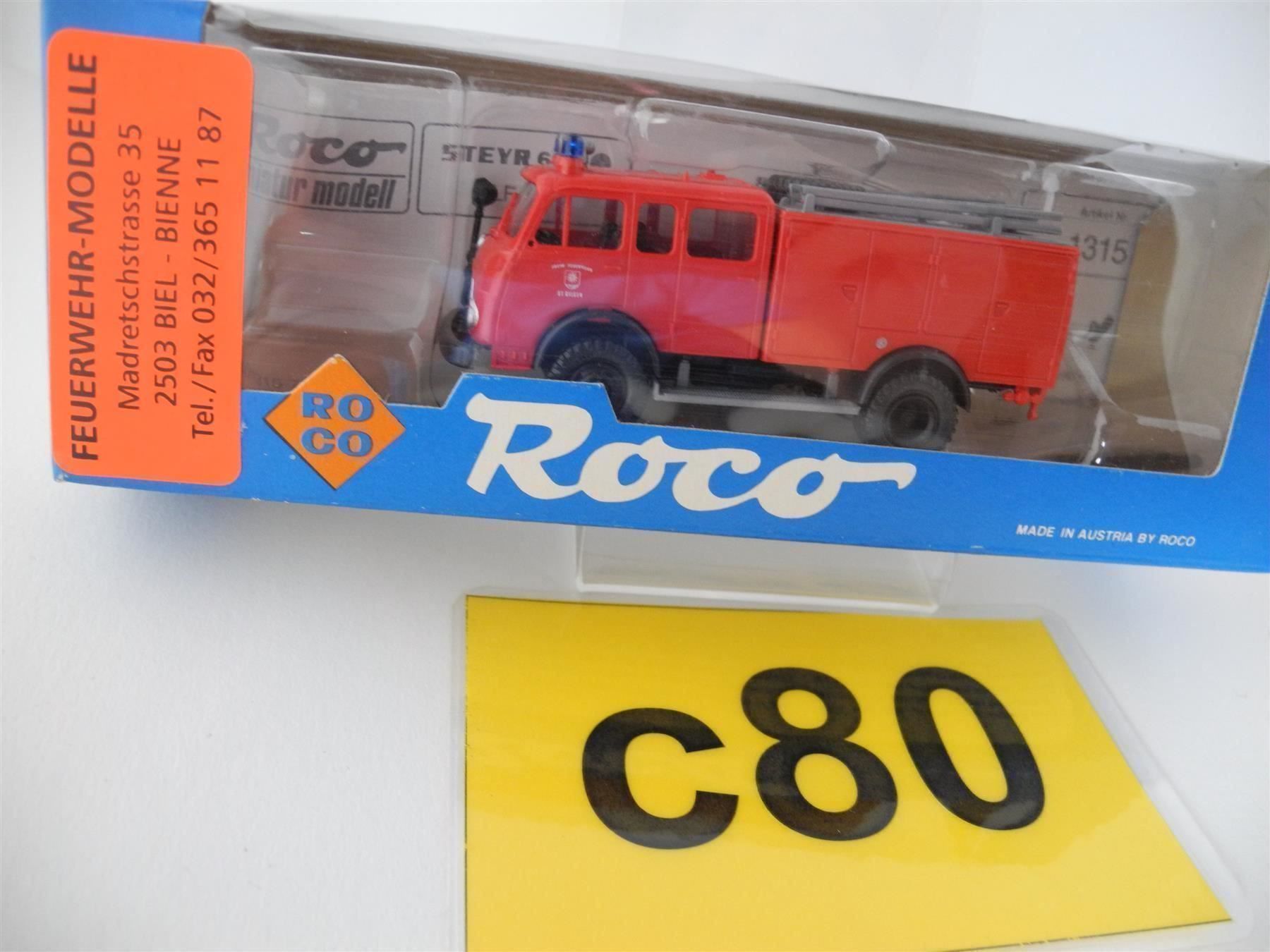 Steyr Modellini d'auto: Roco 1315 Steyr 680, Nr. c80 – Nuovo e nell'imballaggio originale da Kottwil venduto da Crazyrolf