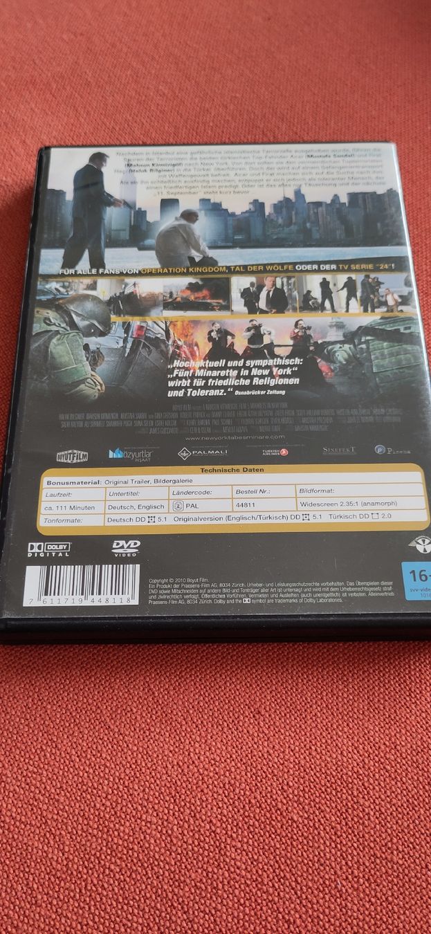Tutti i DVDs: Fünf Minarette in New York – Usato da Zürich venduto da Heldel 2
