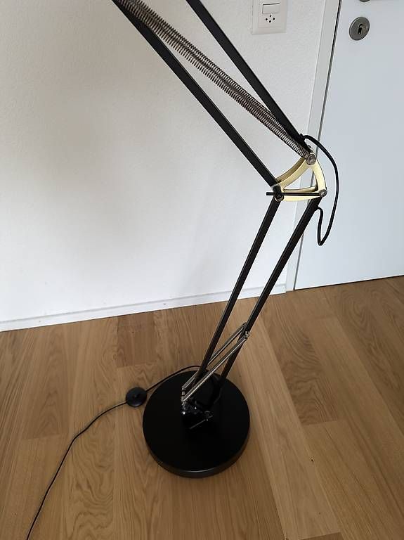 Lampade: Schwarz-Gold Stehlampe – Usato da Richterswil venduto da ski_7ffp 3