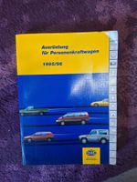 HELLA Ausrüstung für Personenkraftwagen 1995/96 Handbuch