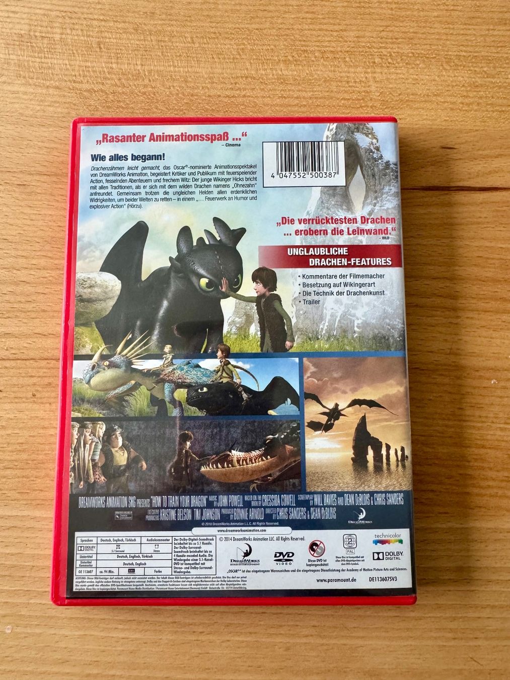Tutti i DVDs: DVD - Drachenzähmen – Usato da Gersau venduto da walin_6442 2