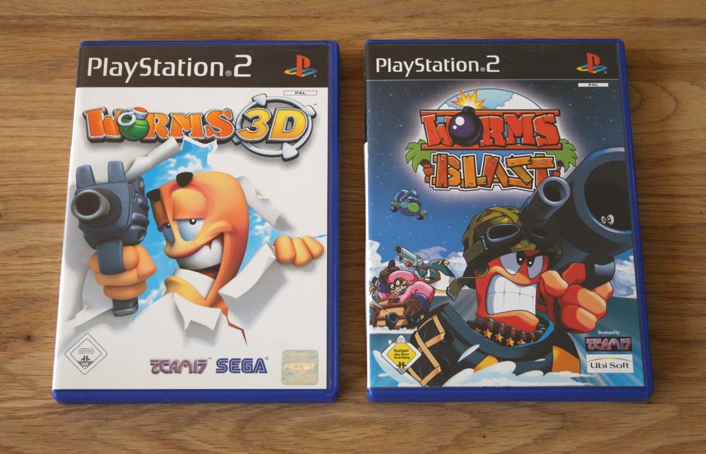 WORMS blast version promo ps2 - Collection