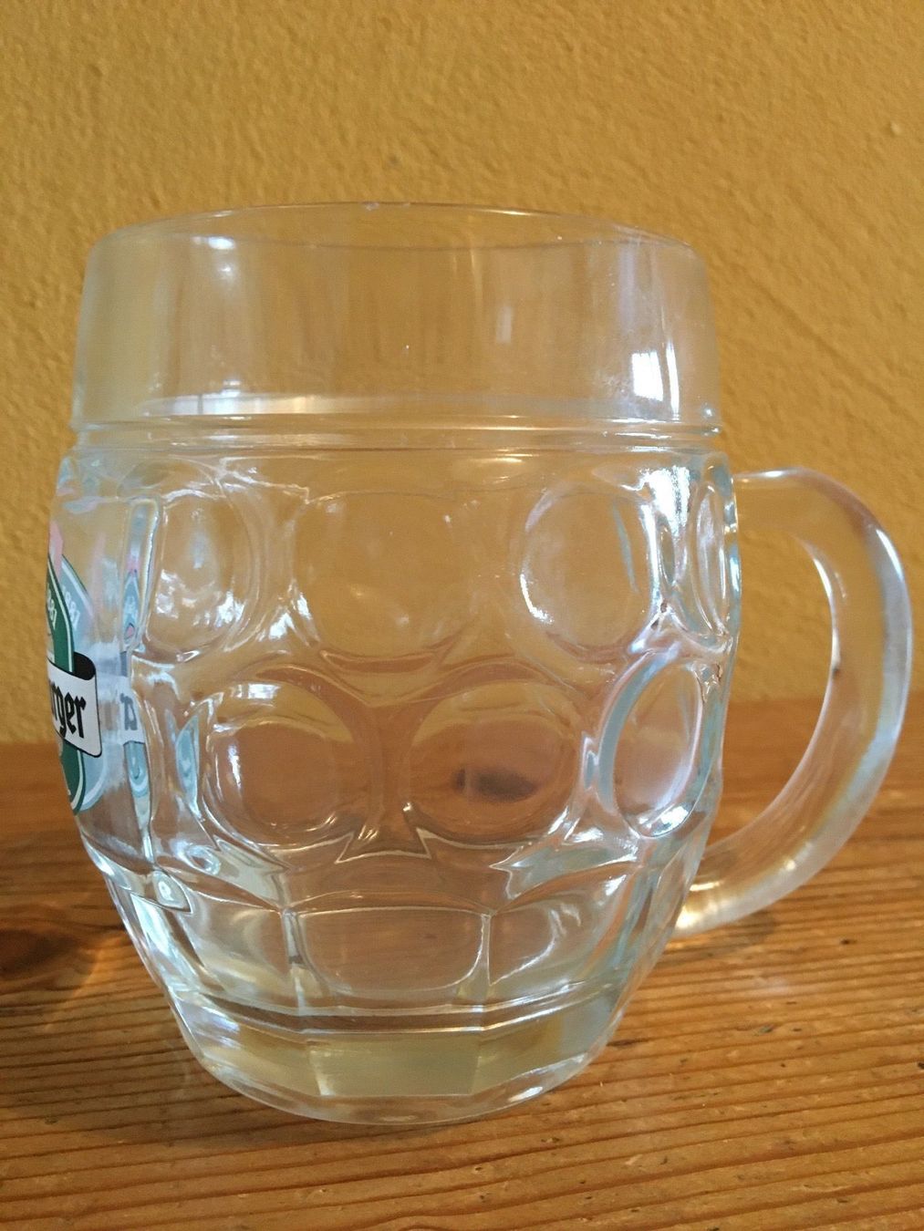 Gläser: Bierkrug Glas Fohrenburger – Gebraucht aus Siebnen von Starlauf 1