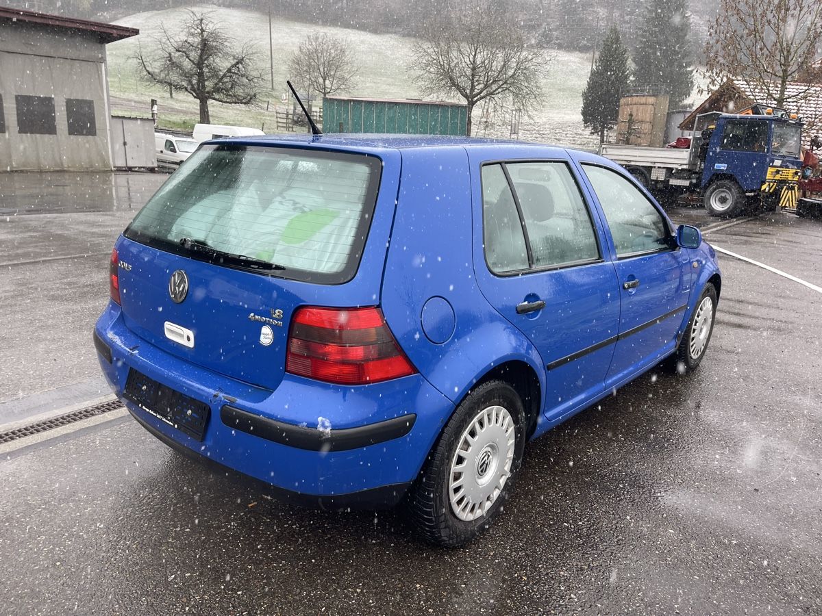 VW Automobili: golf 1.8 4x4 – Usato da Spiez venduto da bertula 2