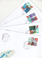 SBK 1041 - 1044 FDC einzeln mit Sonderstempel Arteplage