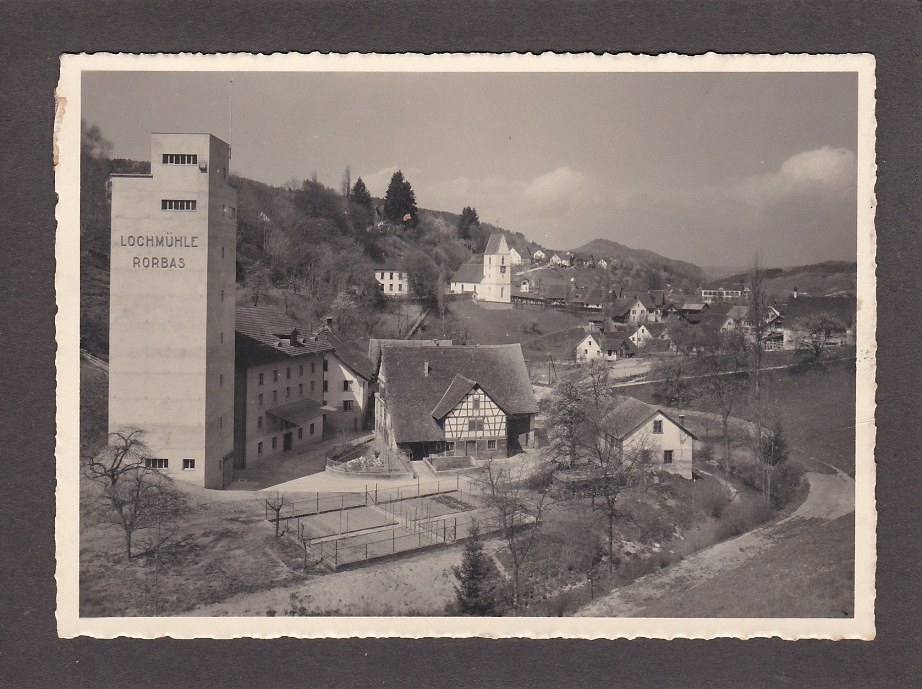 Cartoline postali: RORBAS 1940, Lochmühle – Usato da Reiden venduto da cinfis