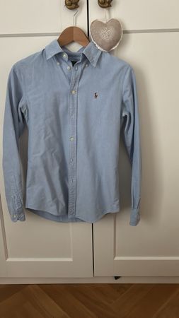 Ralph Lauren Shirt Custom Fit Light Blue Size S P