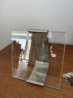 Georg Jensen photo frame. Glass & stainless steel.