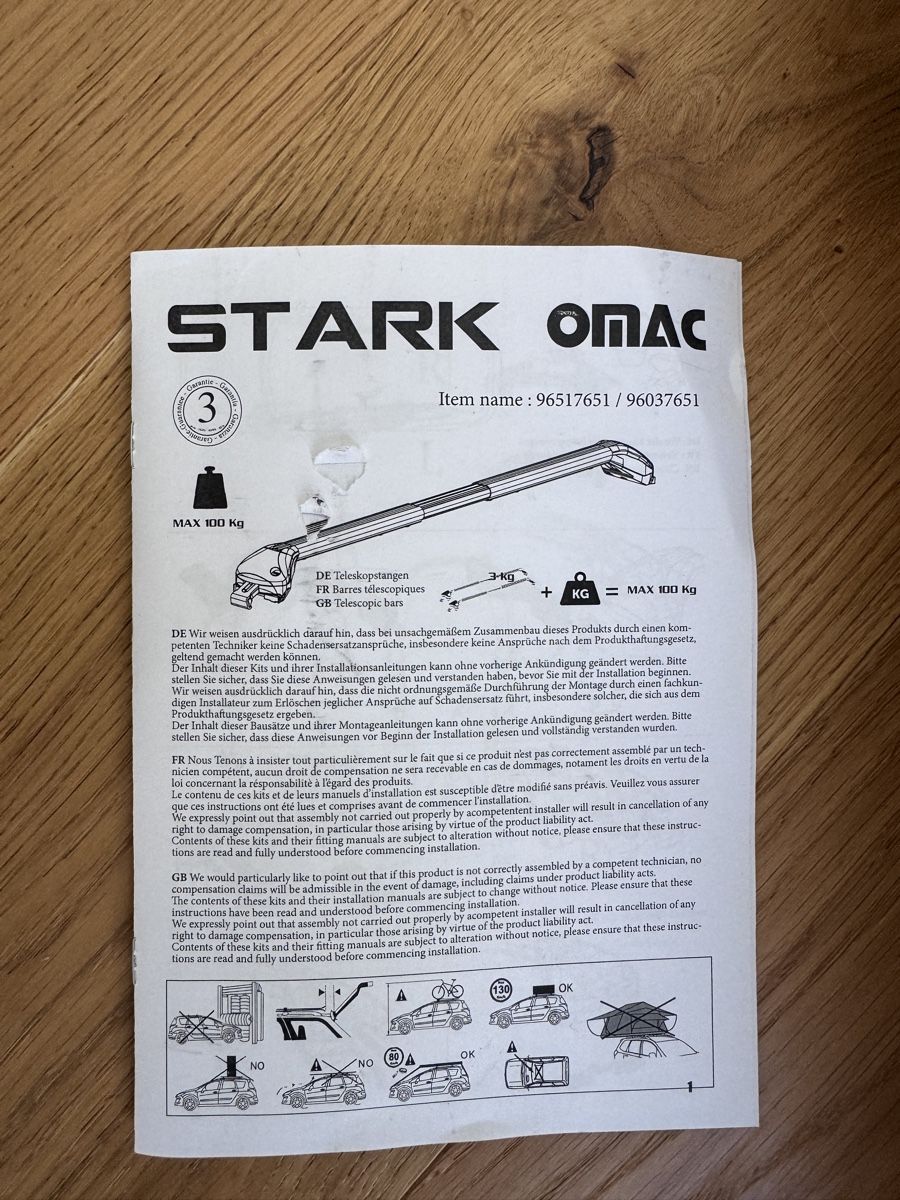 Dachträger: OMAC Dachträger – Neu (gemäss Beschreibung) aus Liestal von luk_nkr6 1