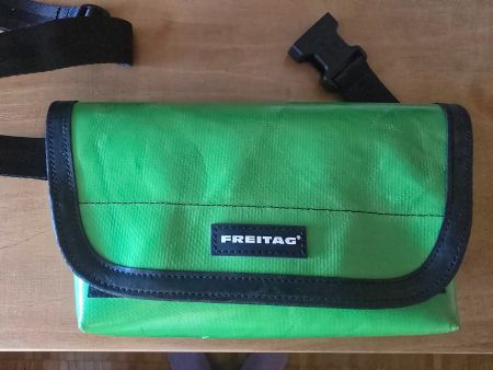 Freitag Bauchtasche Grün F40 Jamie, wie neu