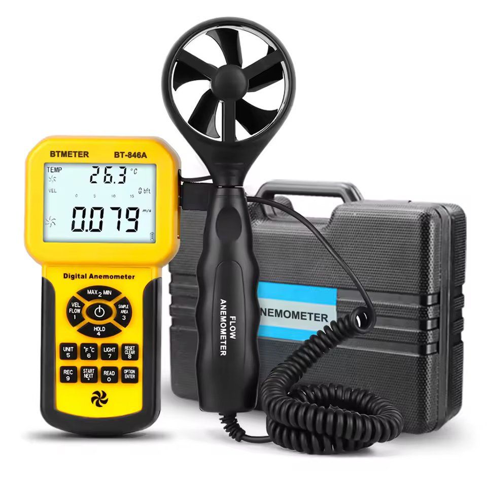 Misurare: NEU Hand-Anemometer Windmesser 0–160 km/h / Anémomètre – Nuovo e nell'imballaggio originale da Isérables venduto da Wishlist