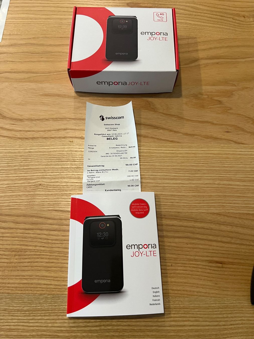 Emporia Handys / Smartphones: Emporia JOY-LTE – Gebraucht aus Triesen von lis08 1