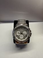 Guess Herrenuhr W0799G1 Edelstahl mit Steinen besetzt
