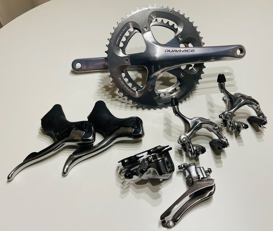 Pédalier SHIMANO DURA-ACE FC-7800 - 53-39T, 172.5mm, 650g, Occasion En Bon état