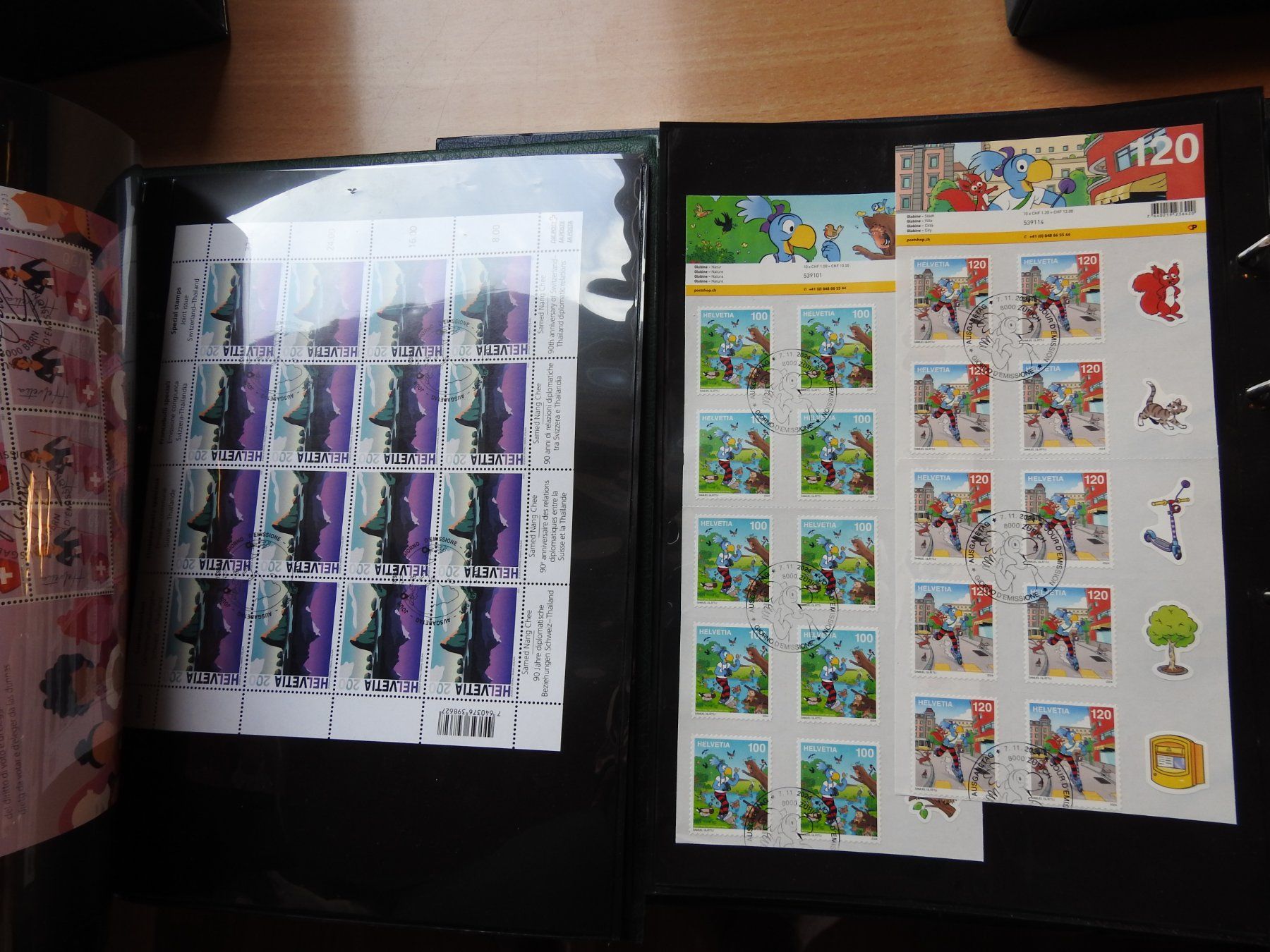 Alle Briefmarken: Sam. Kleinbögen aus 2018 - 2024 !! – Gebraucht aus Rain von Sterne13 4