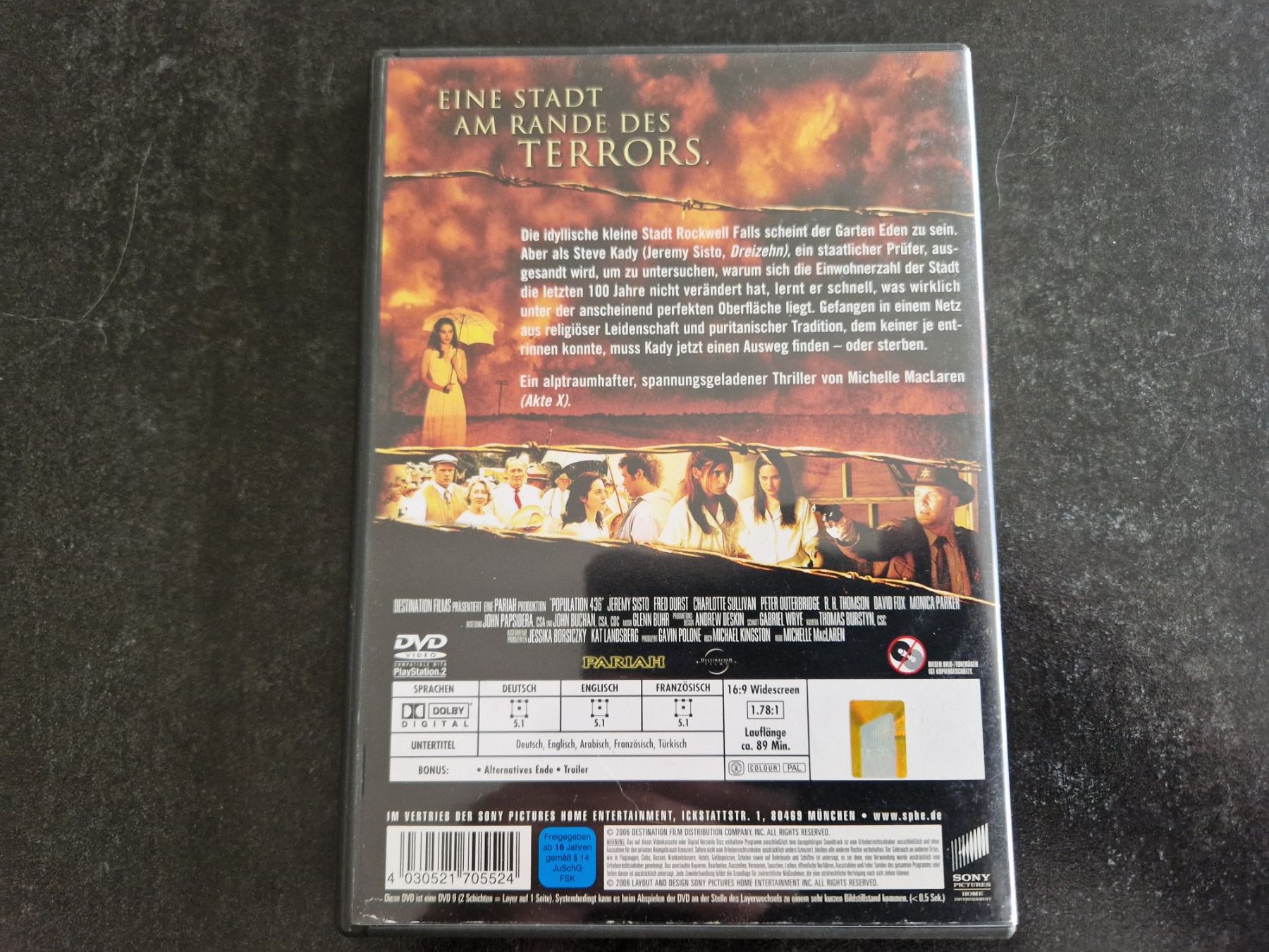 Tutti i DVDs: Population 436 DVD – Usato da Buchs SG venduto da Herc01 2