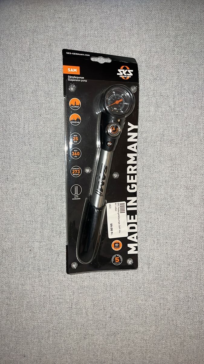 Sks Pompe: SKS SAM Suspension Pump - Aluminium - NEW in Packaging – Nuovo e nell'imballaggio originale da Zürich venduto da ame_c9fq