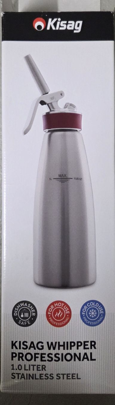 Kisag Elettrodomestici da cucina: Kisag Whipper Professional 1.0L  Neu – Nuovo e nell'imballaggio originale da Stäfa venduto da schatzolina