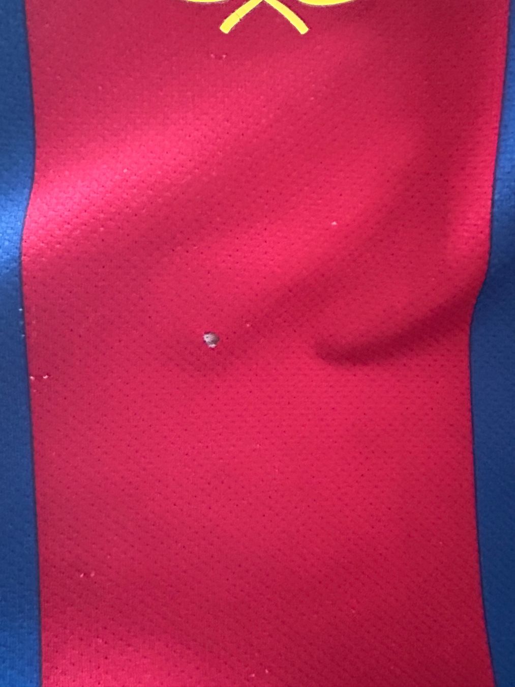 FC Barcelona Canottiere & Pantaloni: Maillot Barcelone 2010 – Usato da Courgenay venduto da mar_w26c 7