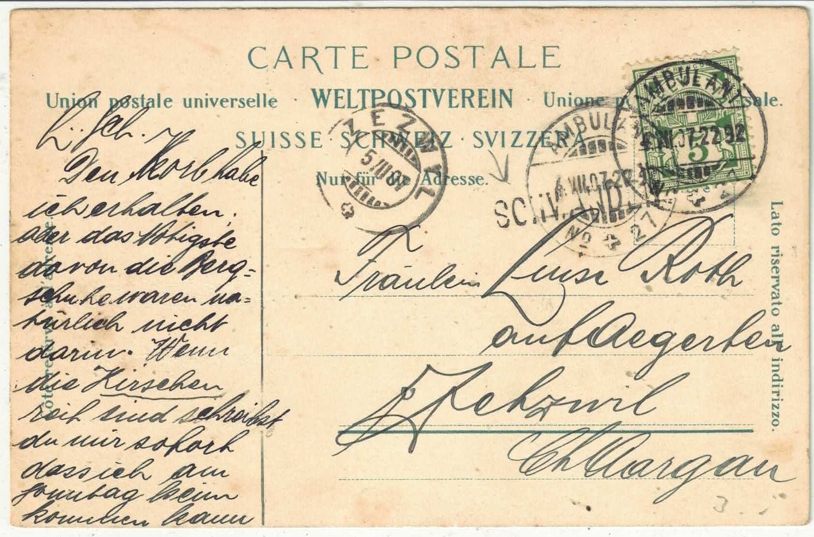 Ansichtskarten: Linthal - Generalansicht – Gebraucht aus Ettingen von Kartenplanet 1